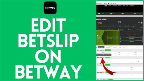 How to Edit Betslip on Betway .